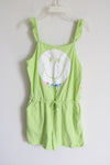 NEW Justice Green Smiley Romper | Youth XL (16/18)