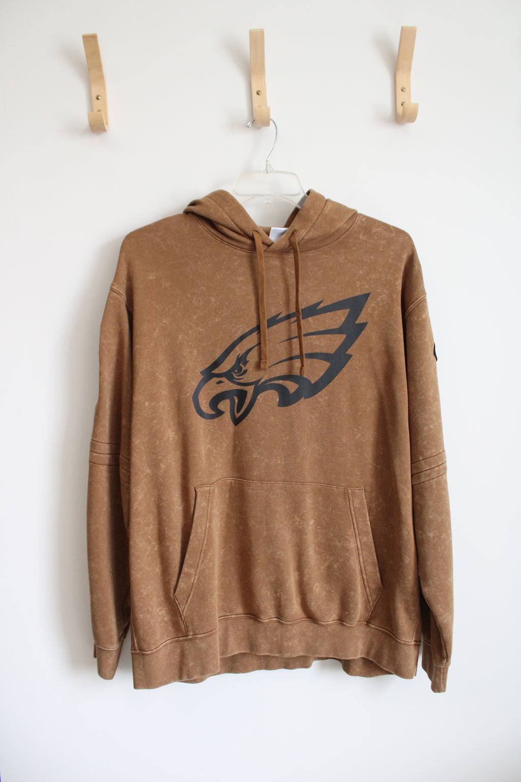 NFL Nike Military Patch Brown Hoodie | XXL