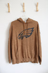 NFL Nike Military Patch Brown Hoodie | XXL