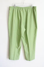 Alfred Dunner Green Pant | 18