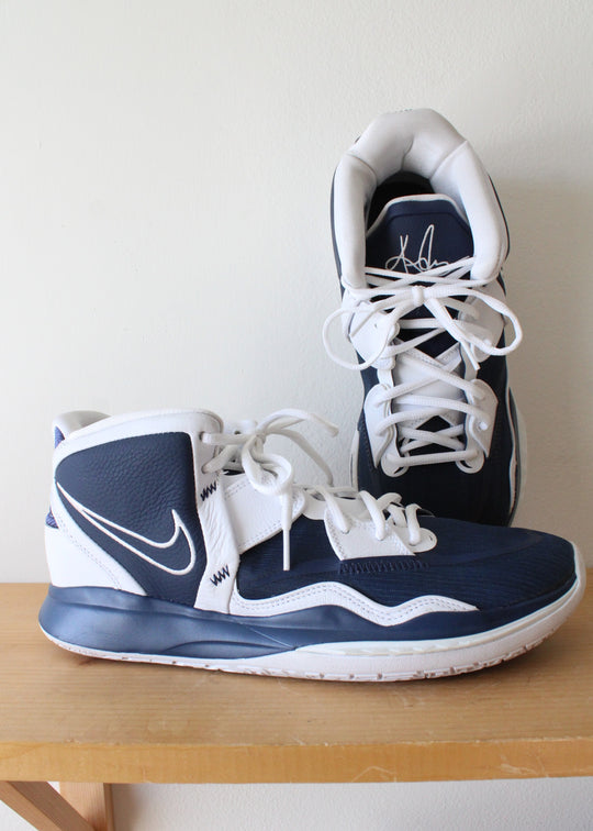 Nike Kyrie Infinity Blue & White Basketball Shoes | Size 13
