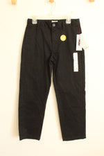 New Cat and Jack Black Stretch Straight Pants |12