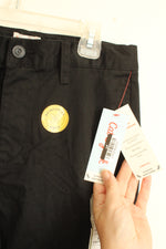 New Cat and Jack Black Stretch Straight Pants |12