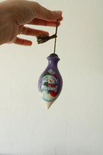 Ne' Qwa Art "XOXO" Snowman Ornament by Gillian Roberts