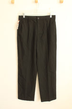 New Cat and Jack Black Straight Leg Dress Pants | 16