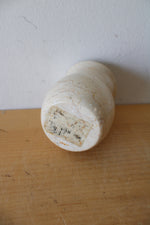 Beige Marble Toothbrush Holder