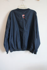 Baru Navy Blue Windbreaker Sweatshirt | XL