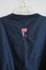 Baru Navy Blue Windbreaker Sweatshirt | XL