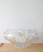 Large Crystal Fruit/Punch Bowl | 13"
