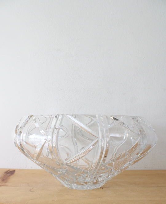 Large Crystal Fruit/Punch Bowl | 13"