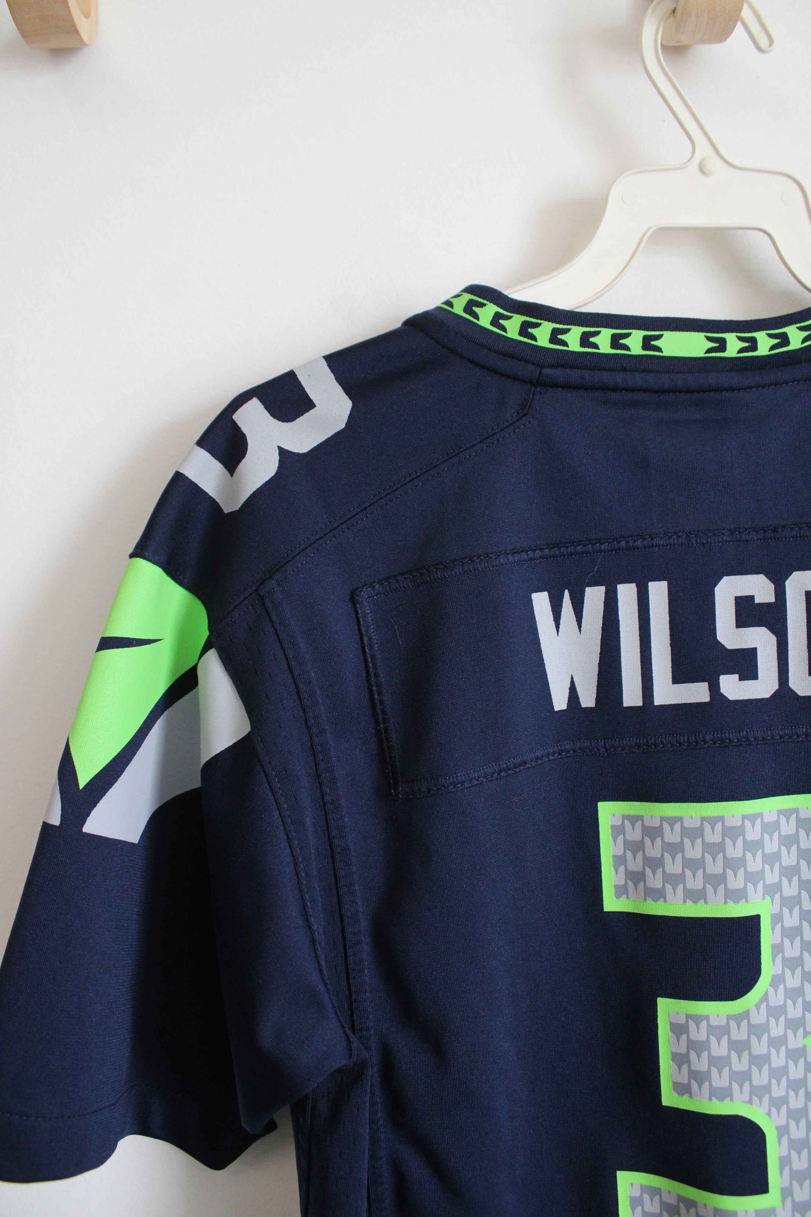 NFL Nike Seattle Seahawks #3 Wilson Jersey | Youth L (14/16)