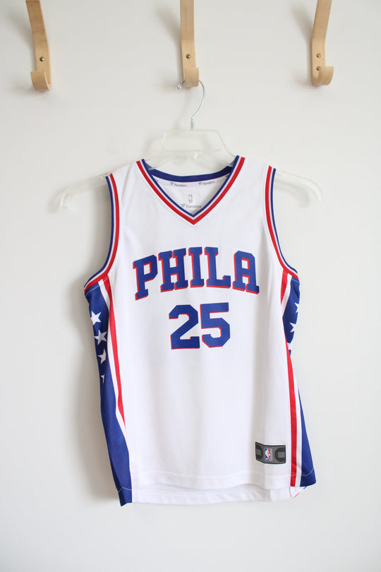 NBA Fanatics Philadelphia 76ers #25 Simmons Jersey Tank | Youth M