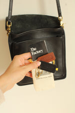 Coach Black 90's Station Crossbody Bag Purse