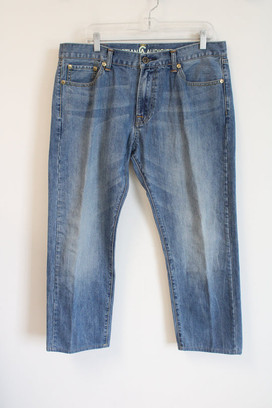 Christian Audigier Medium Wash Jeans | 36X30