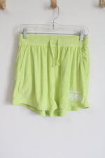 Old Navy Neon Green Terry Cloth Shorts | M