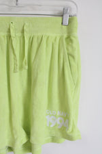Old Navy Neon Green Terry Cloth Shorts | M