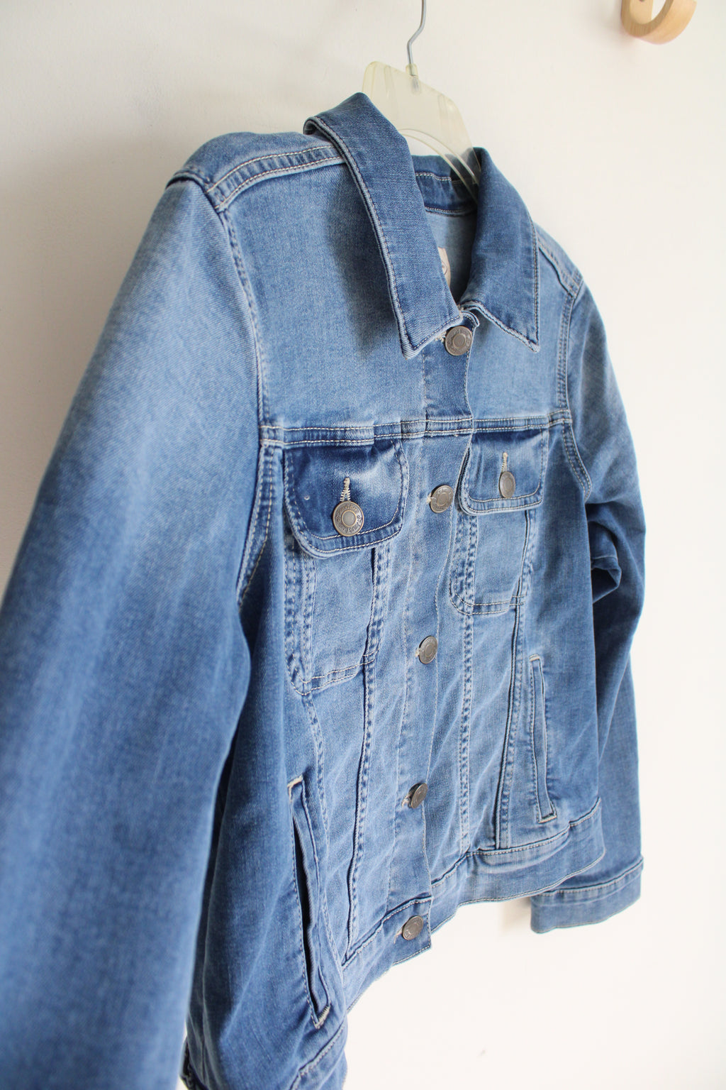 St. John's Bay Jean Jacket | M Petite