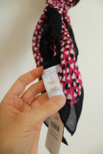 NEW J. Jill Pink and White Heart Scarf | OS