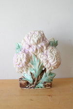 Vintage McCoy Chrysanthemum Purple Ceramic Vase