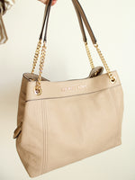 Michael Kors Beige Leather Purse