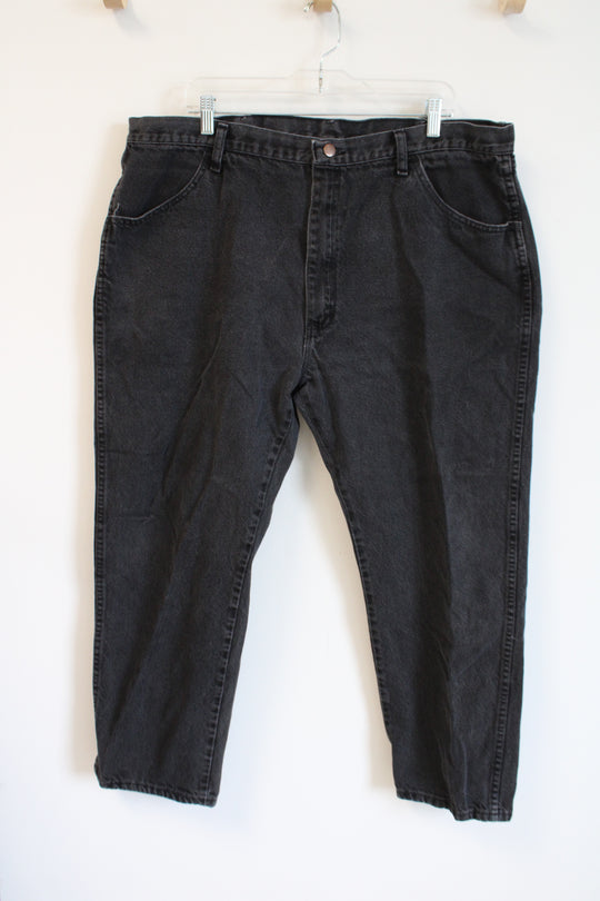 Rustler Vintage Black Jeans | 42X30