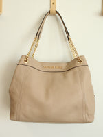 Michael Kors Beige Leather Purse