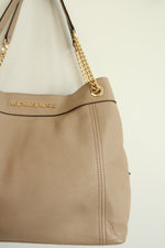 Michael Kors Beige Leather Purse