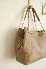 Michael Kors Beige Leather Purse