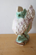 Vintage McCoy Chrysanthemum Purple Ceramic Vase