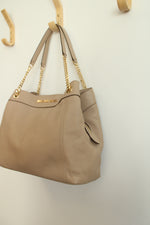 Michael Kors Beige Leather Purse
