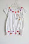 NEW Gymboree White Embroidered Top | 7