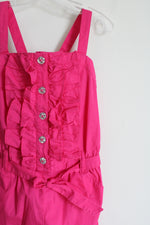 NEW Gymboree Hot Pibk Romper | 7