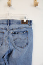 Lee Regular Fit Straight Leg Mid Rise Jeans | 12 Short