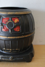 McCoy Vintage Pot Belly Stove Cookie Jar