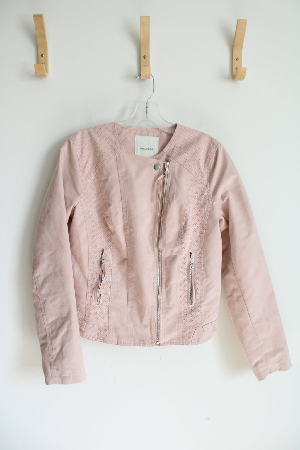 Maurices Pink Moto Jacket | S