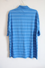 Greg Norman PlayDry Blue Polo Shirt | XL