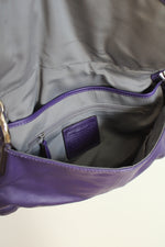 Coach Vintage Purple Leather Soho Shoulder Purse
