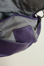 Coach Vintage Purple Leather Soho Shoulder Purse