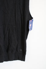 NEW Champion Black Hooded Tank | M