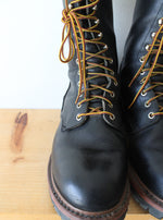 Red Wing 218 LoggerMax Black Boots | Size 10.5