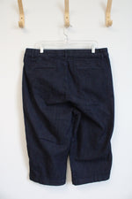 St. John's Bay Dark Wash Capri Jeans | 16W