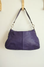 Coach Vintage Purple Leather Soho Shoulder Purse