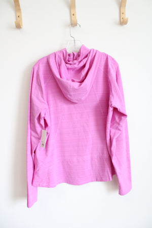 NEW Tek Gear Pink Quarter Zip Jacket | XXL
