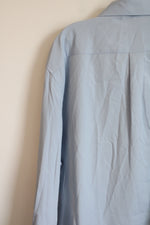 NEW Christian Aujard Performance Stretch Light Blue Button Down Regular Fit Shirt | 2XL 18-18 1/2 34/35