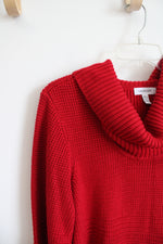 Calvin Klein Red Cowl Neck Sweater | XL