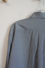 NEW Christian Aujard Performance Stretch Black White Button Down Regular Fit Shirt | 2XL 18-18 1/2 34/35 (Copy)