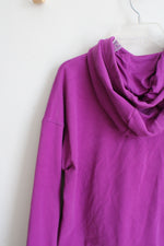 Under Armour Magenta Fleece 1/4 Zip Pullover | L