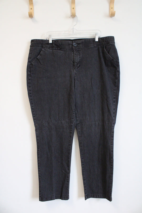 CJ Banks Gray Wash Jeans | 20W