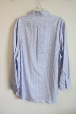 NEW Christian Aujard Performance Stretch Purple Plaid Button Down Regular Fit Shirt | 2XL 18-18 1/2 34/35 (Copy) (Copy)