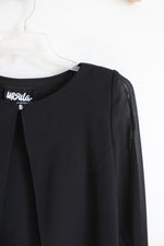 Ursula Black Sheer Cardigan | 10